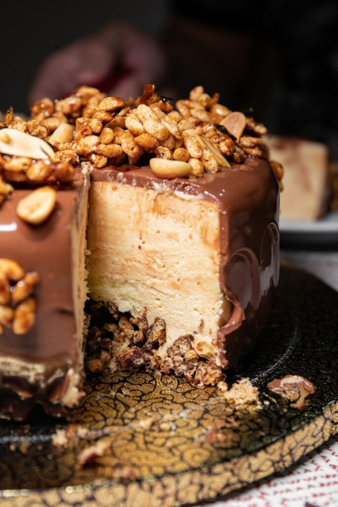 gateau facile a la cacahuète